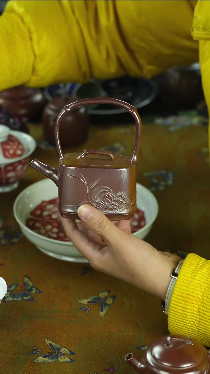 炸茶具 天冷了 围炉煮茶中~~