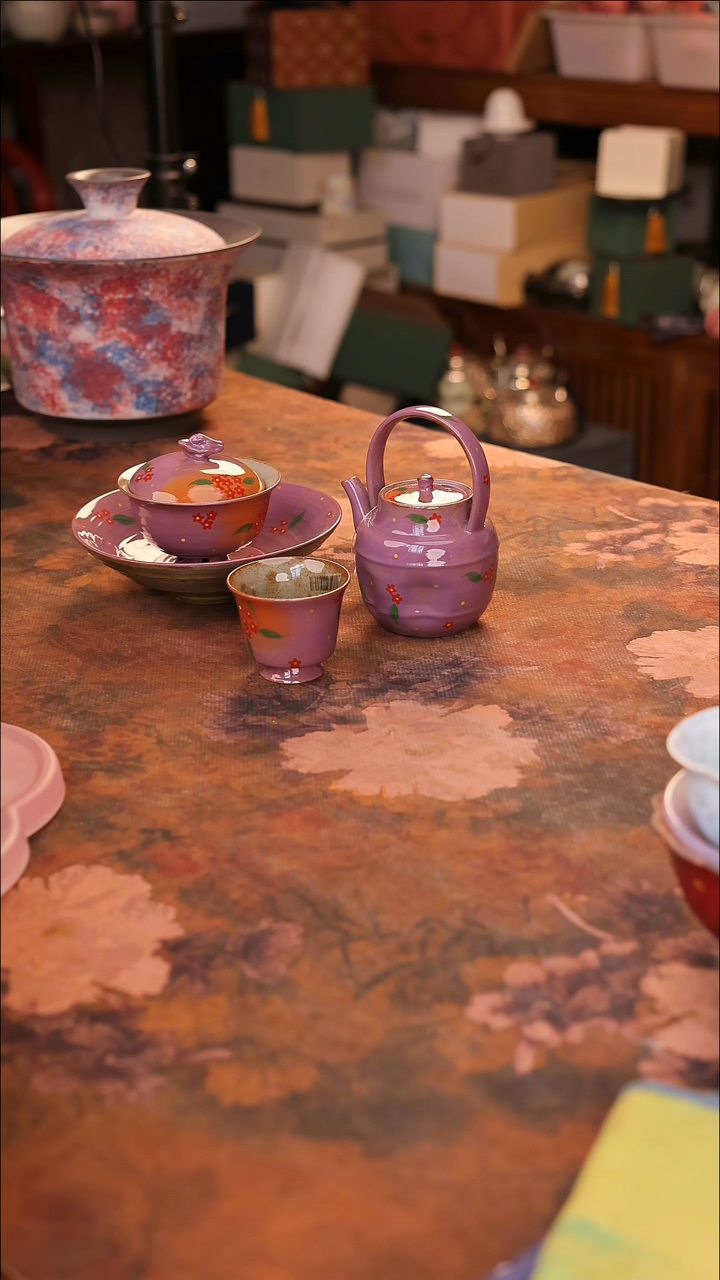 【闪购商品】陶瓷茶具（无礼盒无茶盘@@A12086