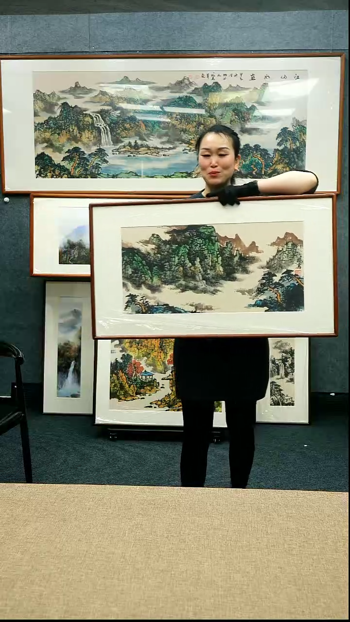 【闪购商品】国画52*92唐鹏高老师山水