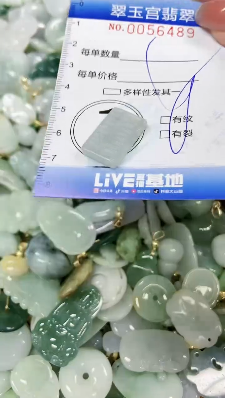 【闪购商品】翡翠颈饰未镶嵌闪购0056489