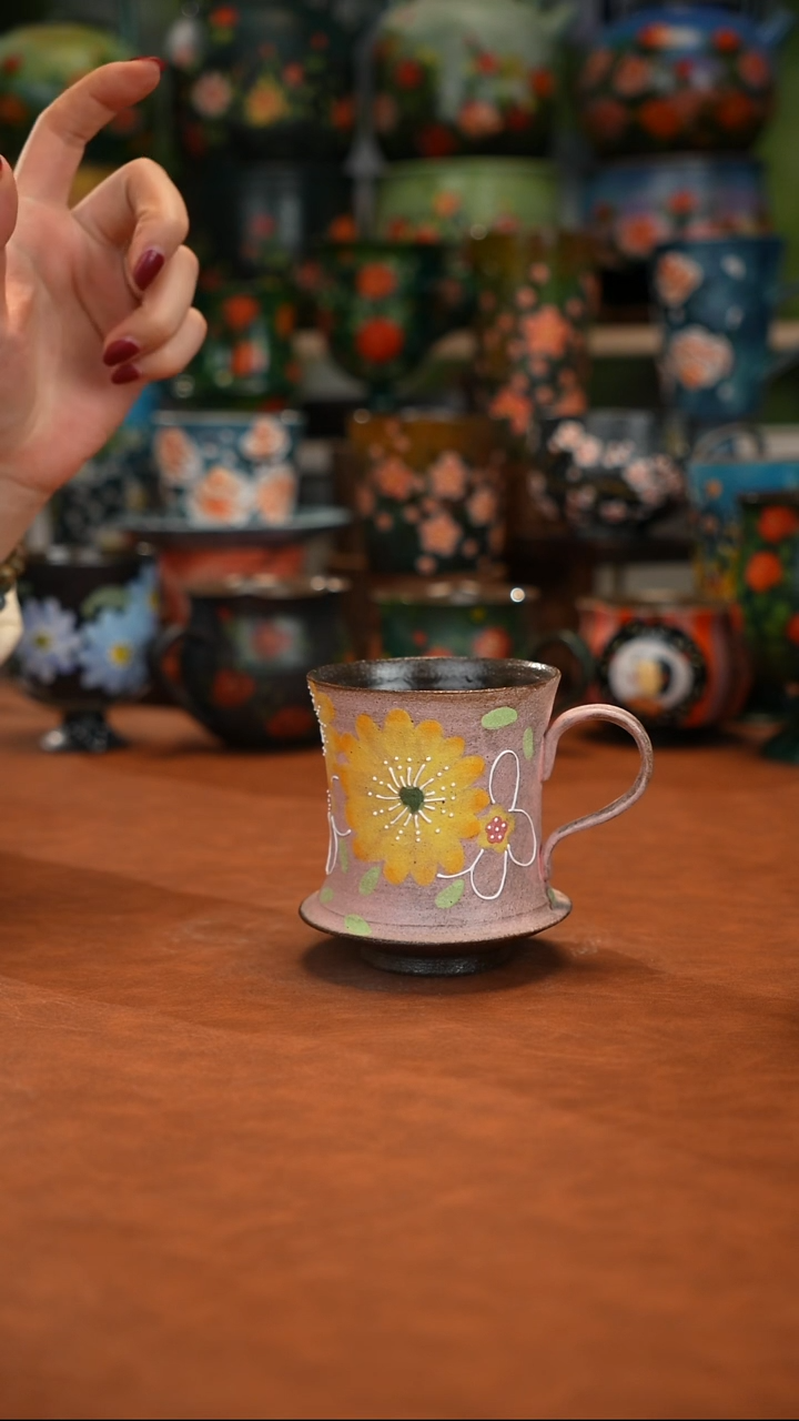 陶瓷油画釉下彩手绘