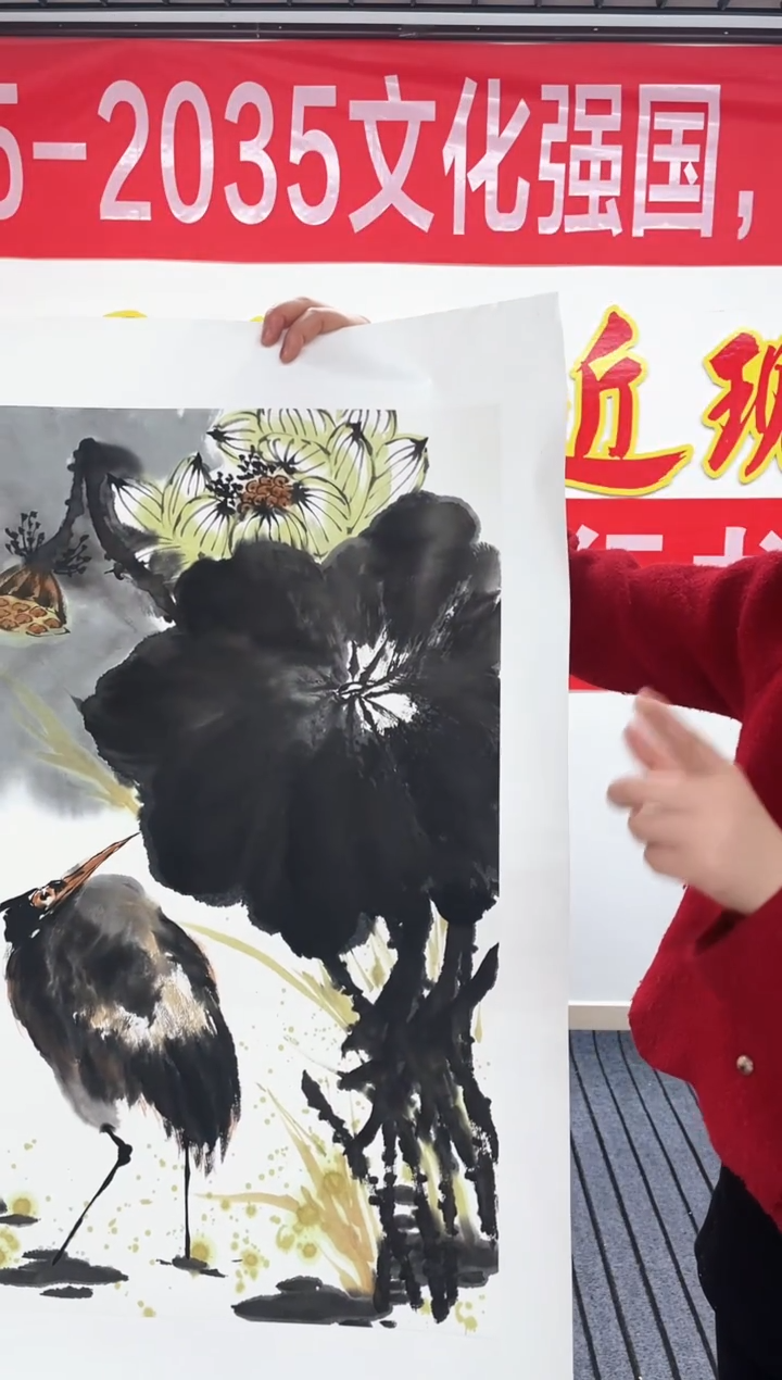 精品国画花鸟作品