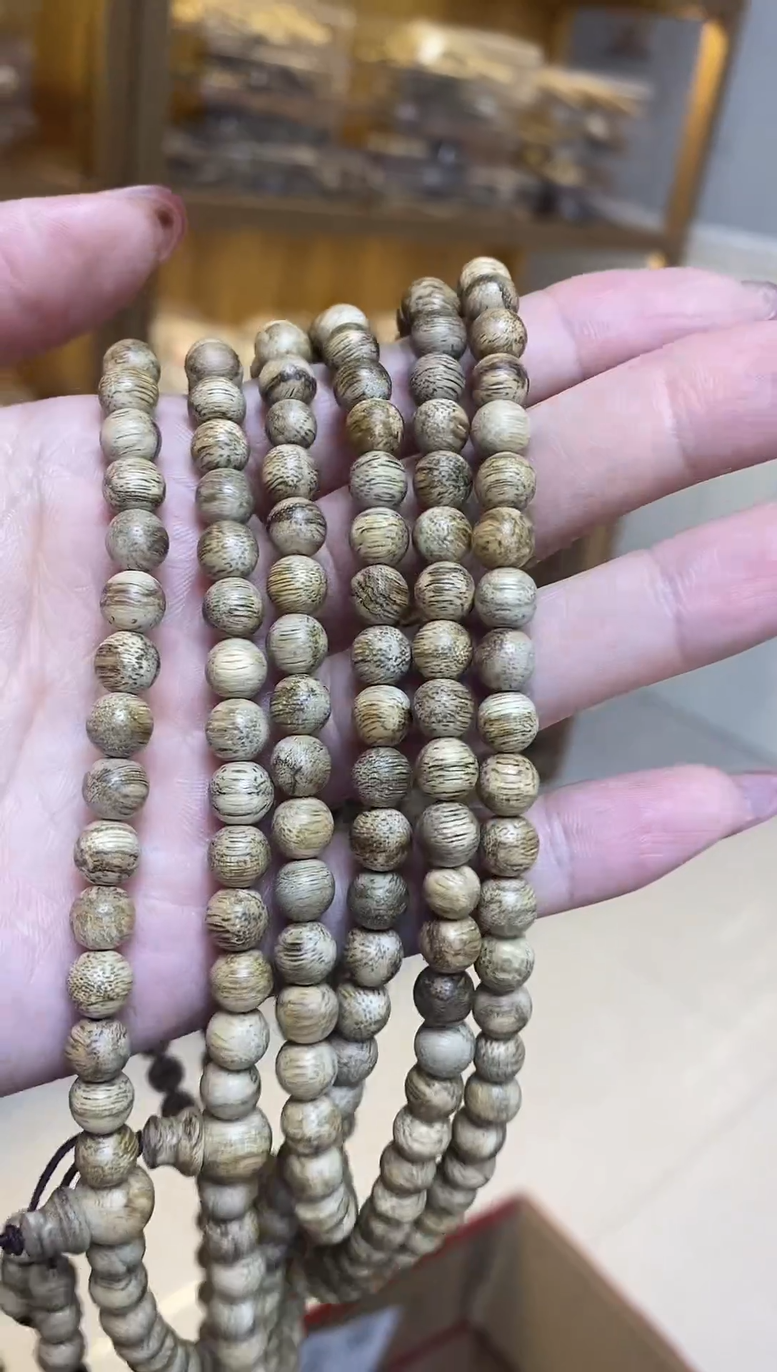 【闪购商品】沉香手串达拉干圆珠长串0.7多样性发其一