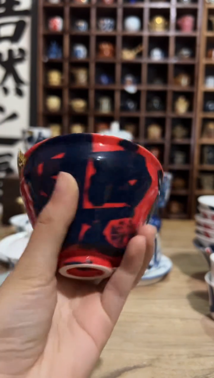 【闪购商品】观云听雨原创手绘茶具