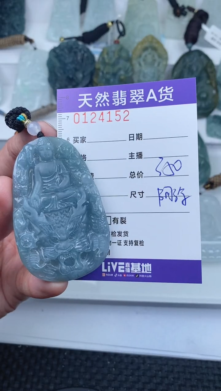 【闪购商品】翡翠颈饰未镶嵌        152