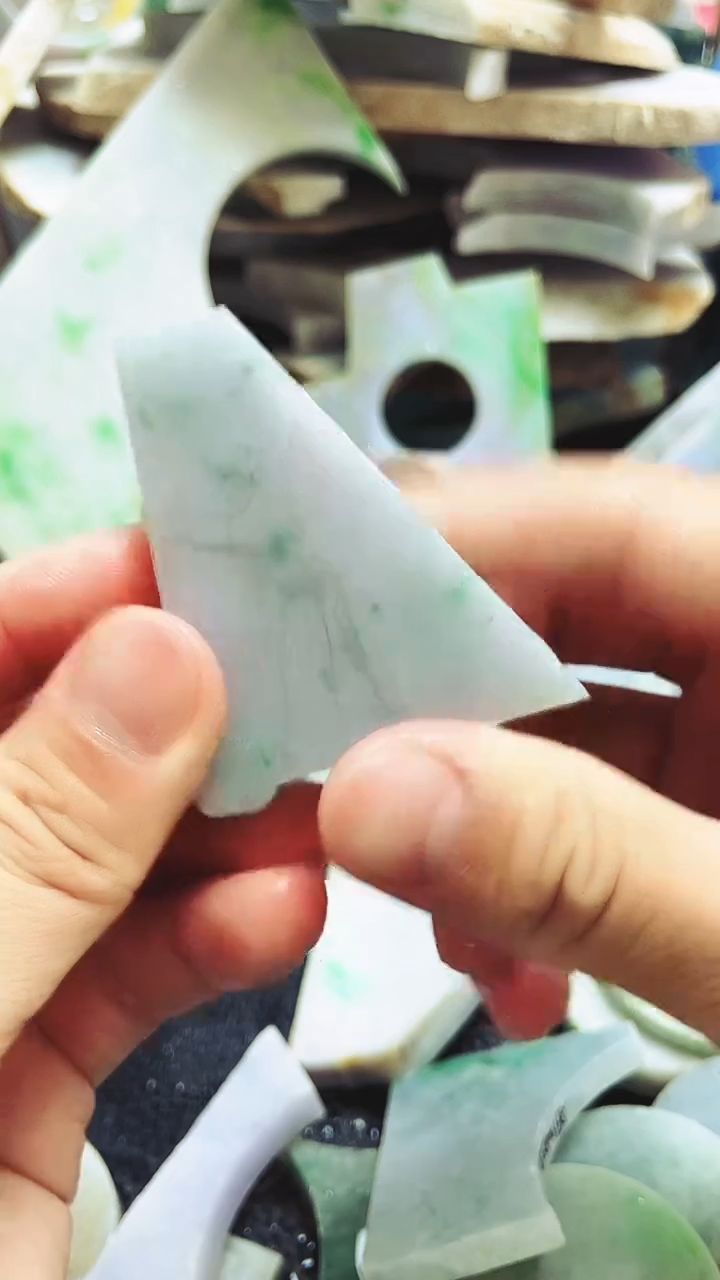 裸石翡翠天然货翡翠板料