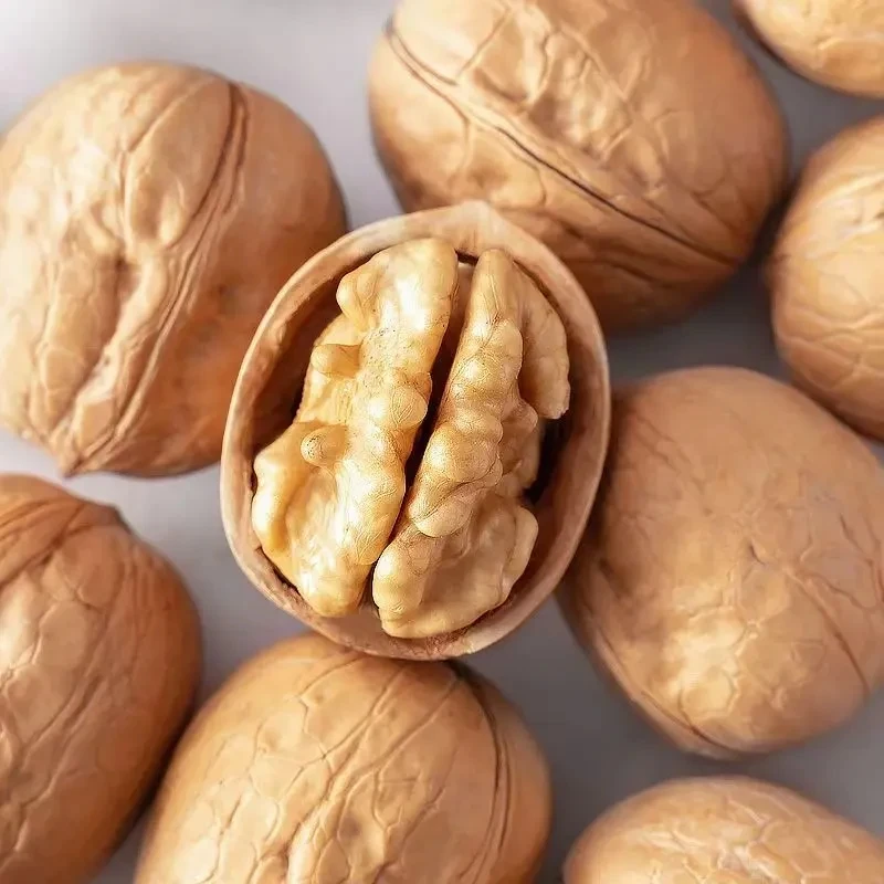2025新货新疆纸皮核桃晒干生核桃薄皮饱满营养美味
