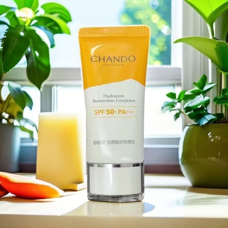 自然堂羽感致护防晒乳SPF50+/PA+++