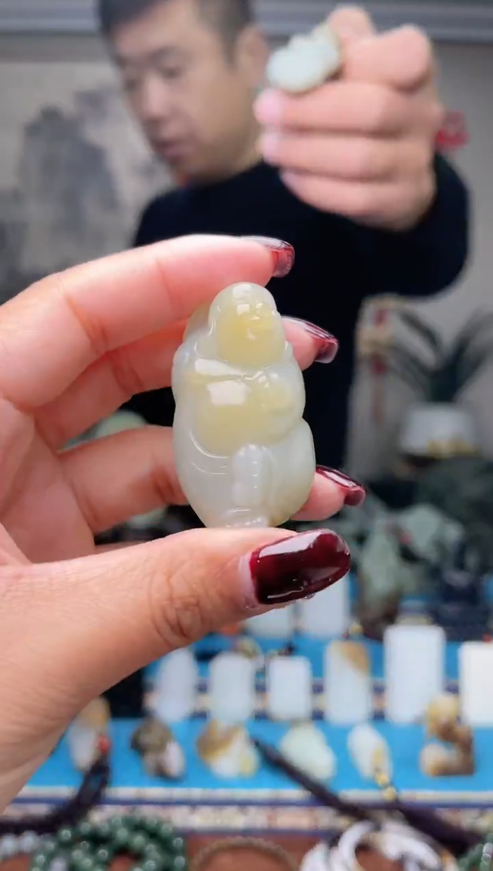 【闪购商品】和田玉挂件未镶嵌1