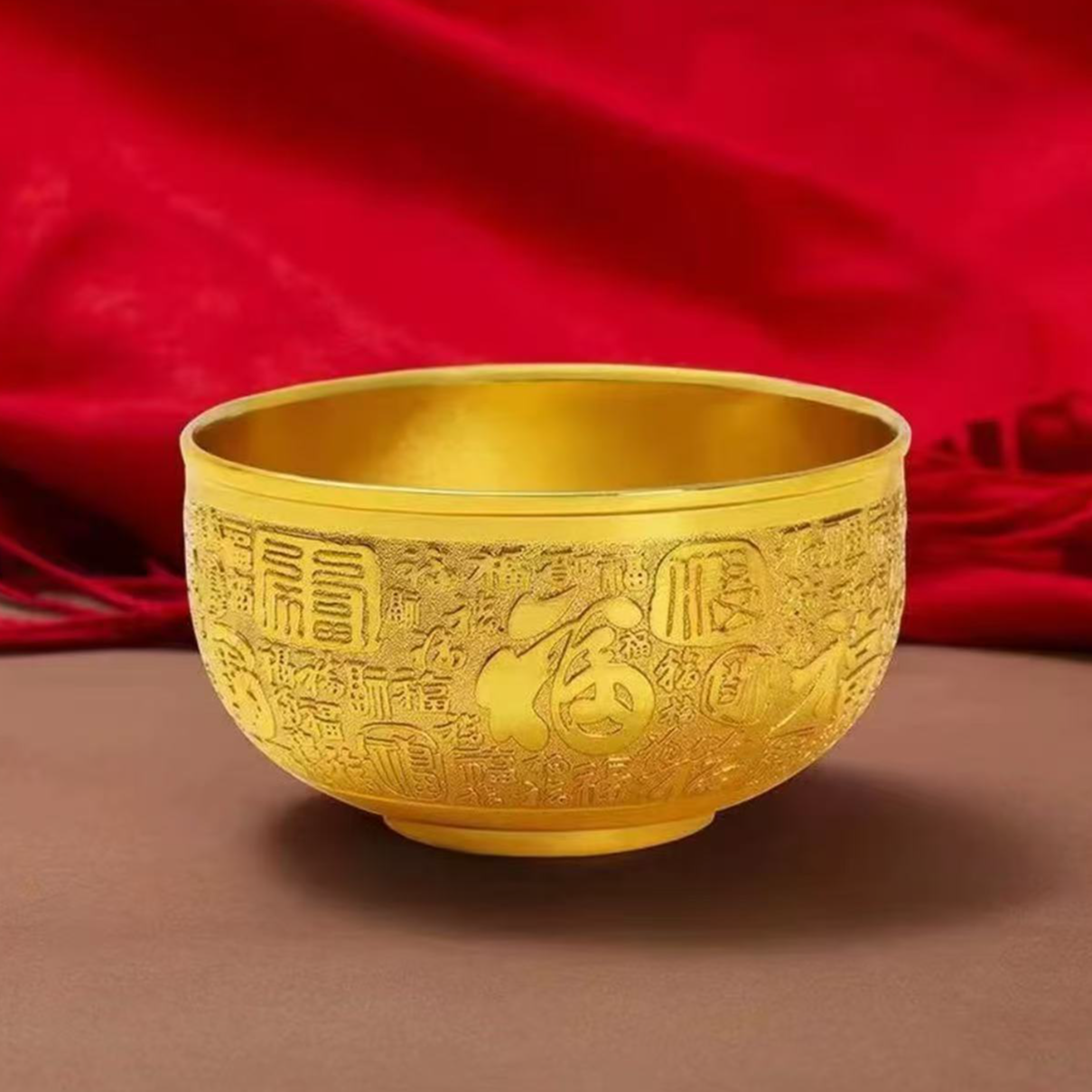 【吴总专属】精美浮雕工艺百福碗