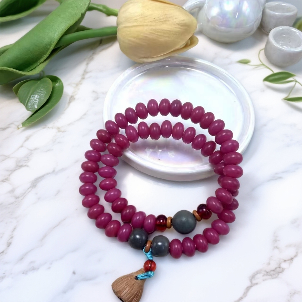 乌梅紫莲蓬菩提双圈561 {无礼盒}