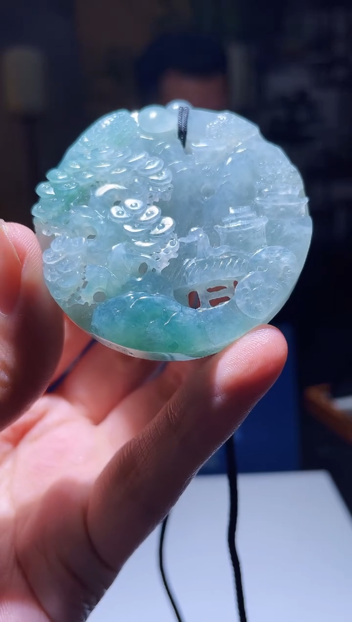 【闪购商品】翡翠颈饰未镶嵌M-@@QJZC020866多样性发一