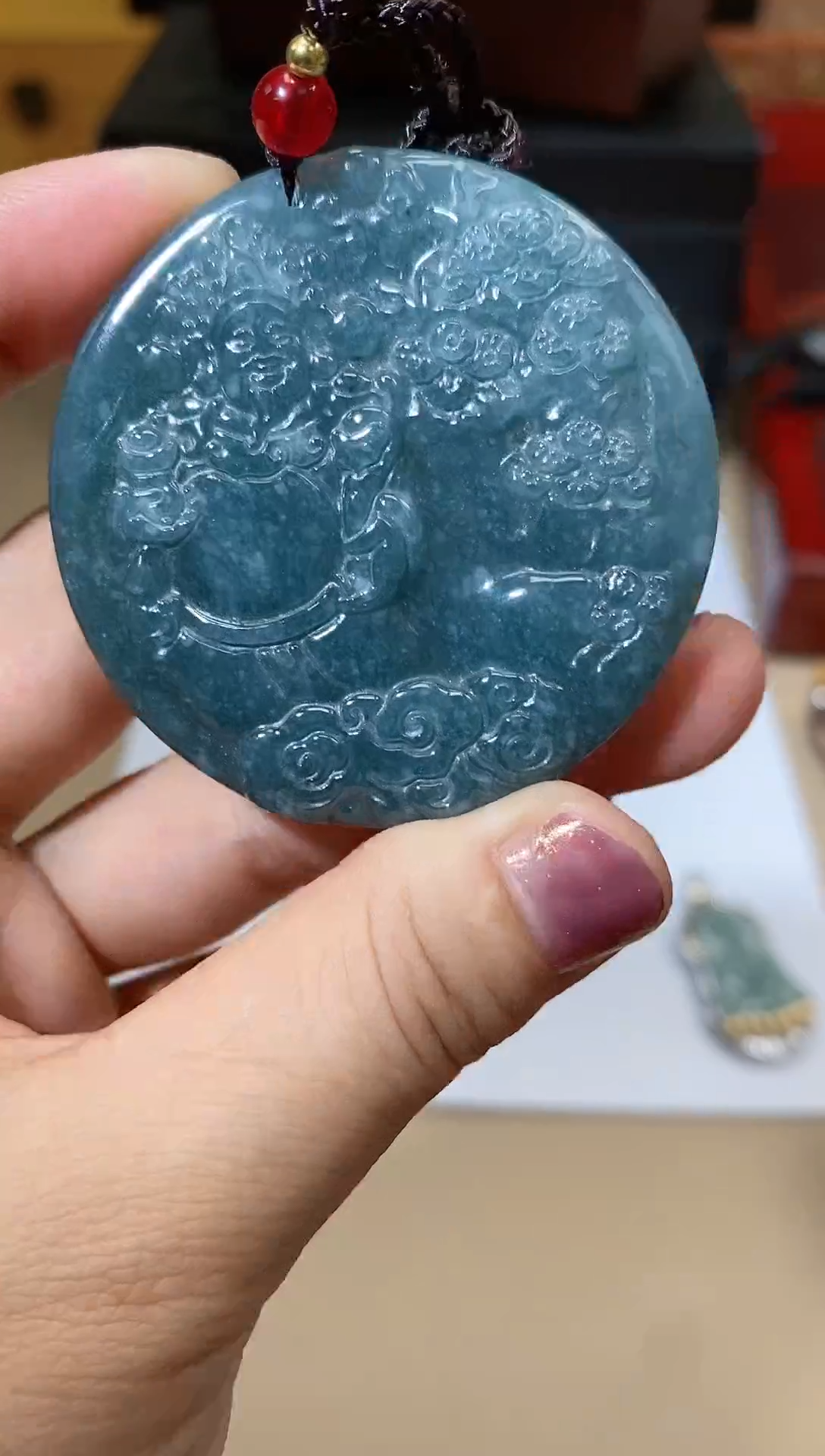 【闪购商品】翡翠颈饰未镶嵌天然A货翡翠