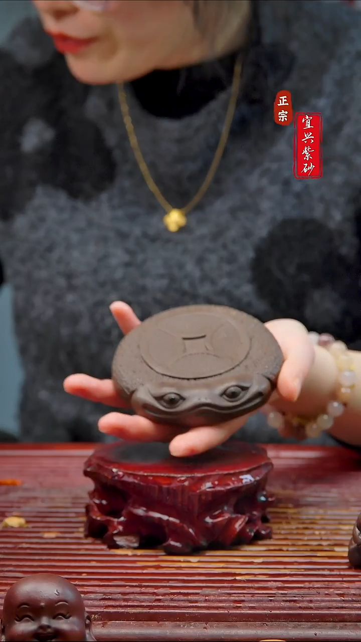 紫砂茶宠宜兴紫砂茶宠摆件