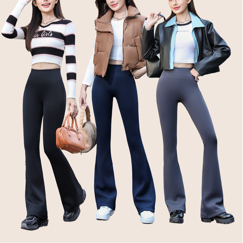 【弯刀裤 外穿微喇叭/直通】柚见甄选 合集 长袖