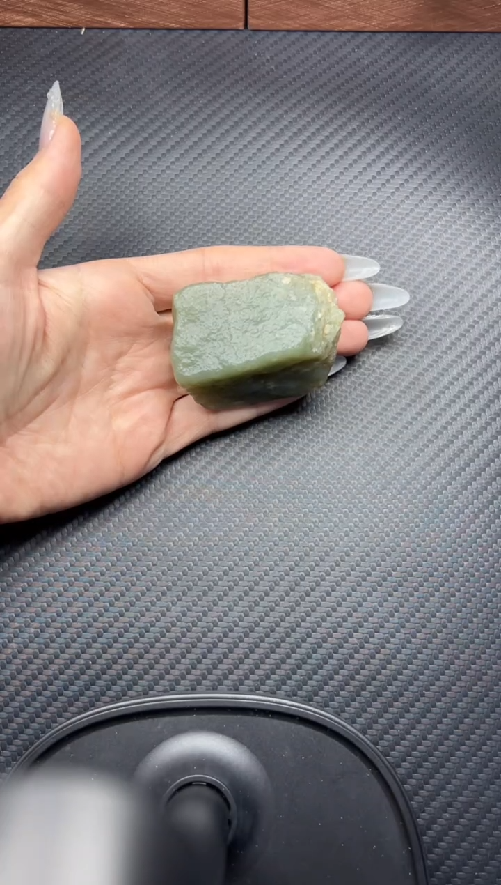 未镶嵌和田玉珠宝半成品山流水微色差半成品