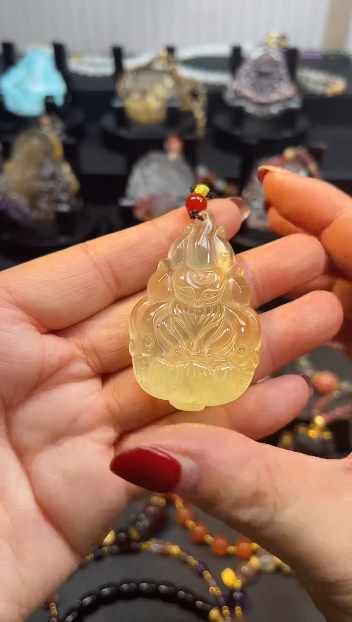 【闪购商品】水晶颈饰未镶嵌【百晶灵儿】天然定制款