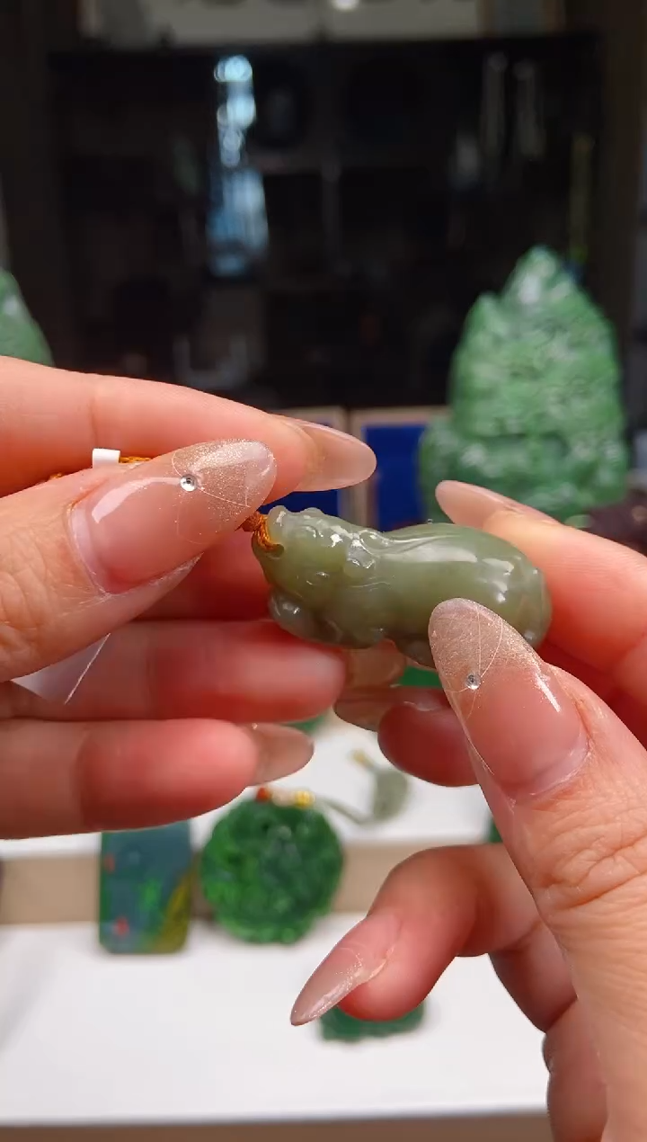 【闪购商品】和田玉挂件未镶嵌1