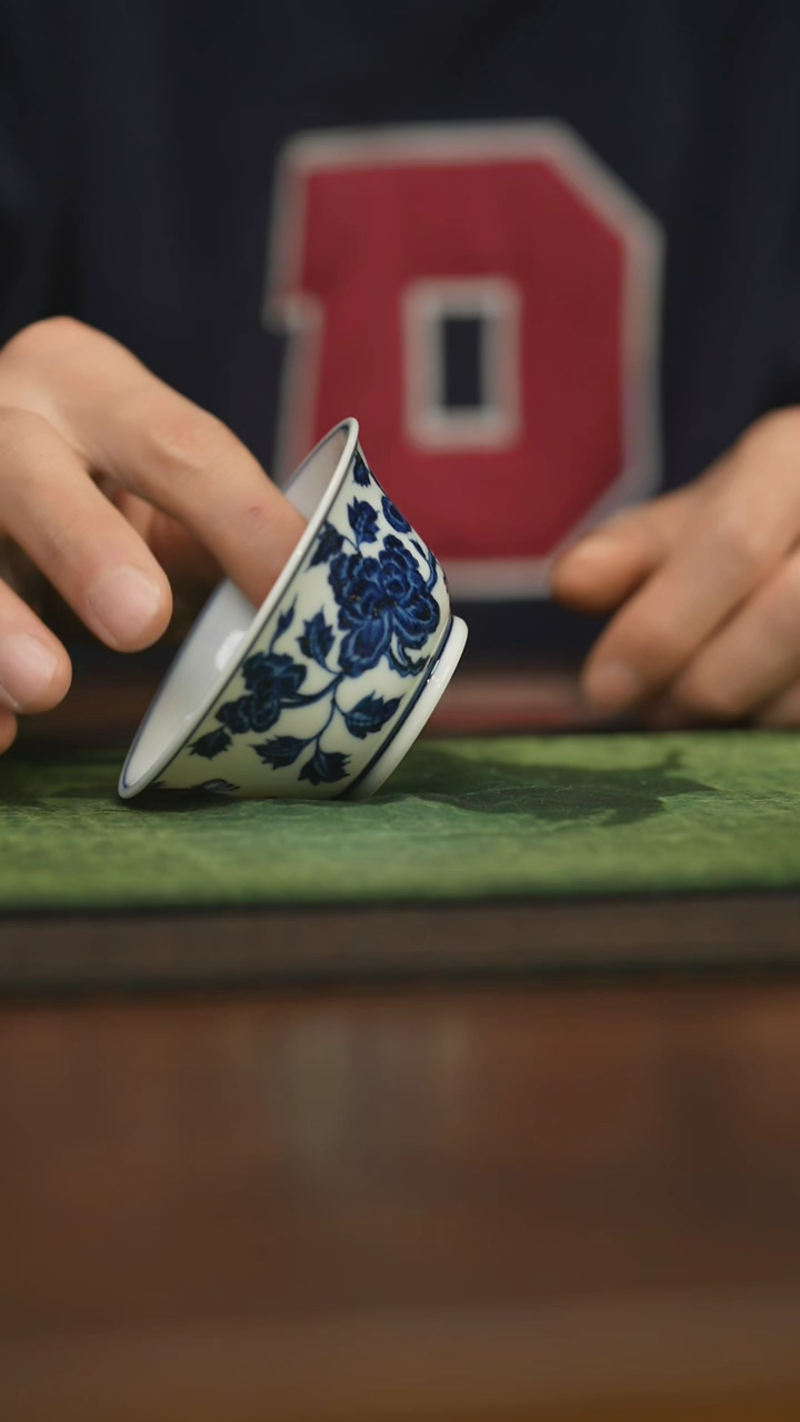 【闪购商品】杯柴窑青花破价福利