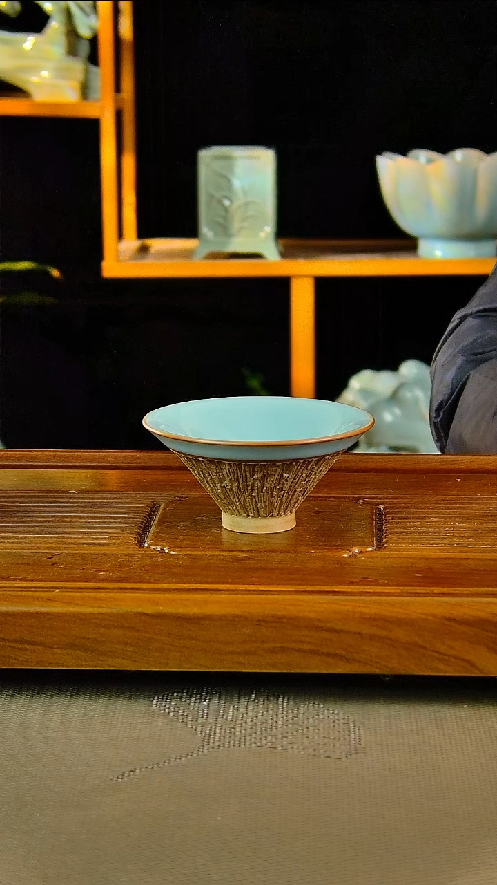 【闪购商品】婷婷专属闪购原款原釉汝瓷福利杯