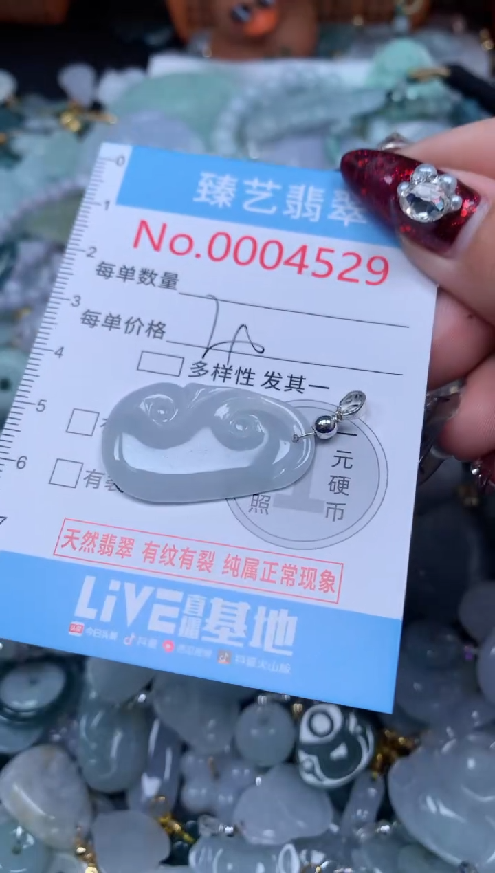 颈饰未镶嵌翡翠4529