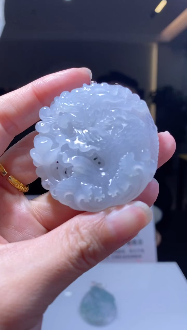 【闪购商品】翡翠颈饰未镶嵌B-@@PDZC022191