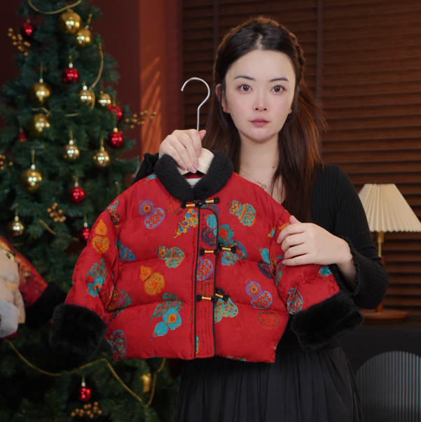 现货【福禄双全】2025秋冬季新品萌娃穿搭加厚男女童棉服外套39536