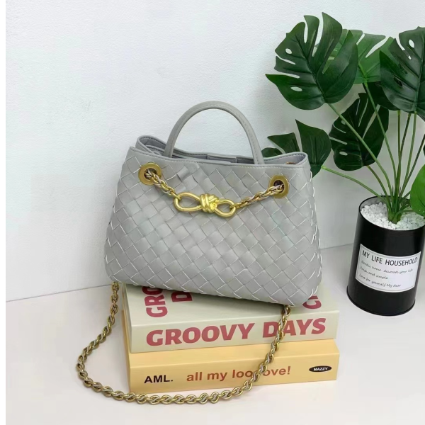 【初阳甄选】XKY-6973-玛瑙灰装千金风斜挎包潮流简约肩包肯豆女包