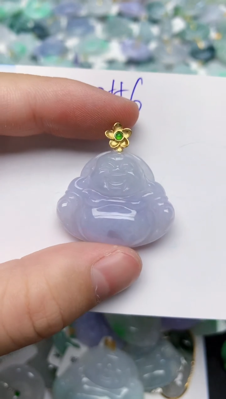 颈饰未镶嵌翡翠 天然缅甸A货翡翠百元以上9元证书费自理
