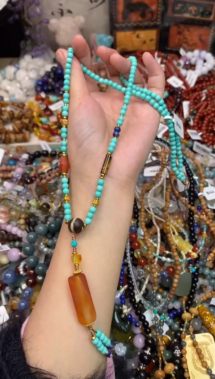 未镶嵌玛瑙项链123