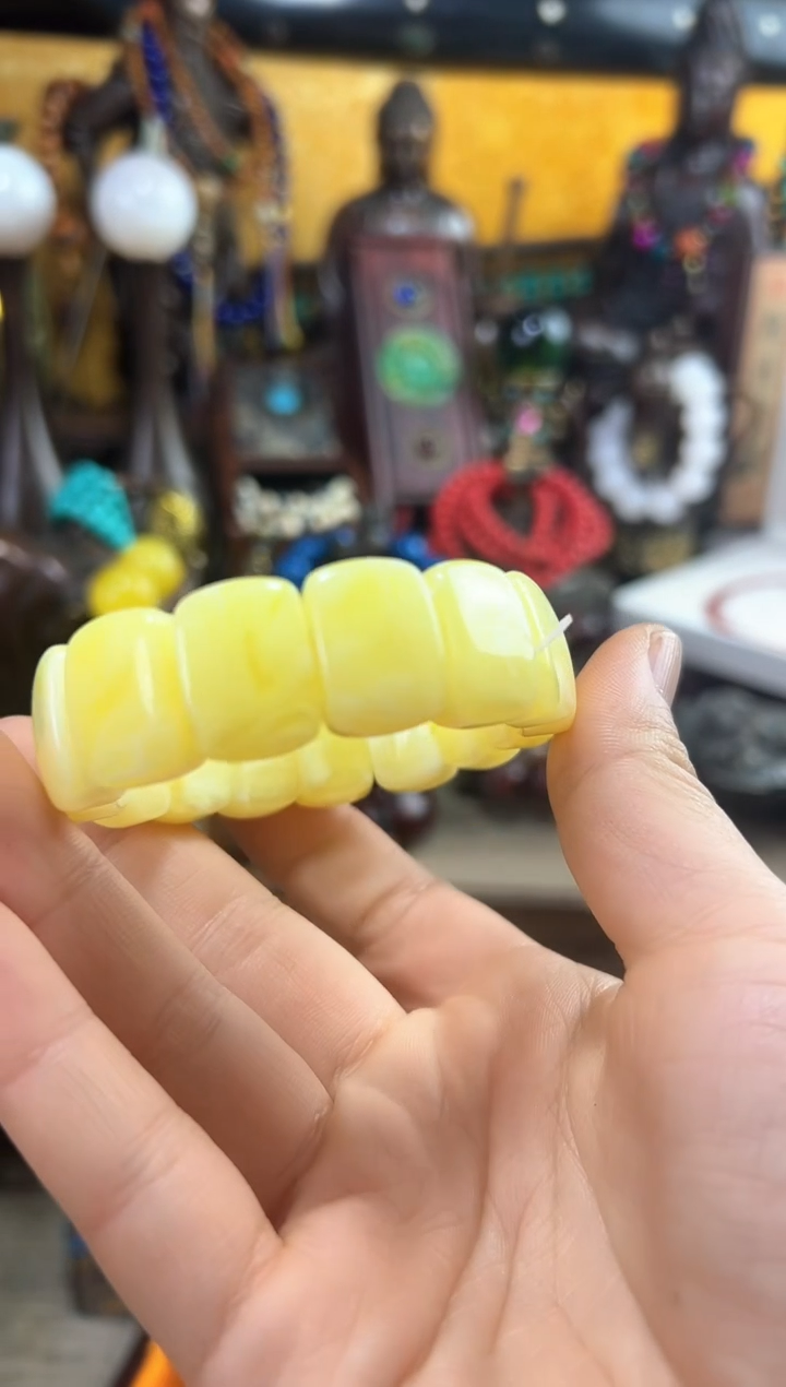 【闪购商品】琥珀手链未镶嵌猪妹精品专属链接