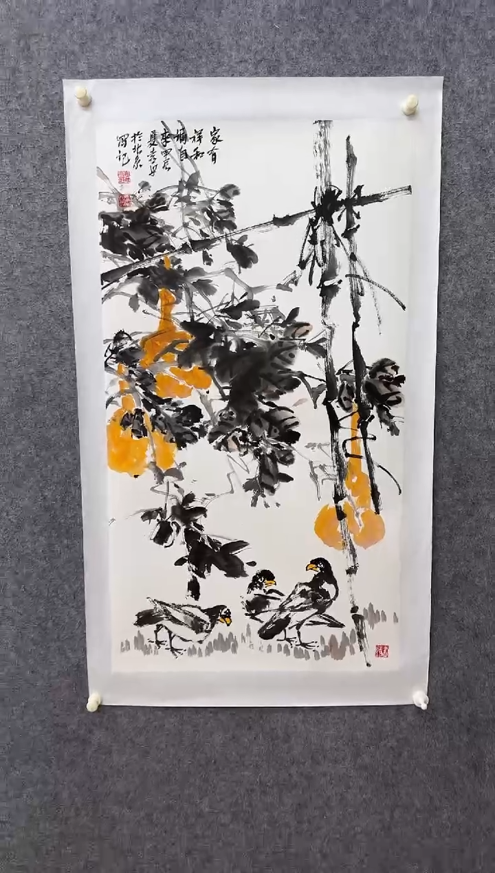 【闪购商品】国画ST-YP花鸟绘画作品