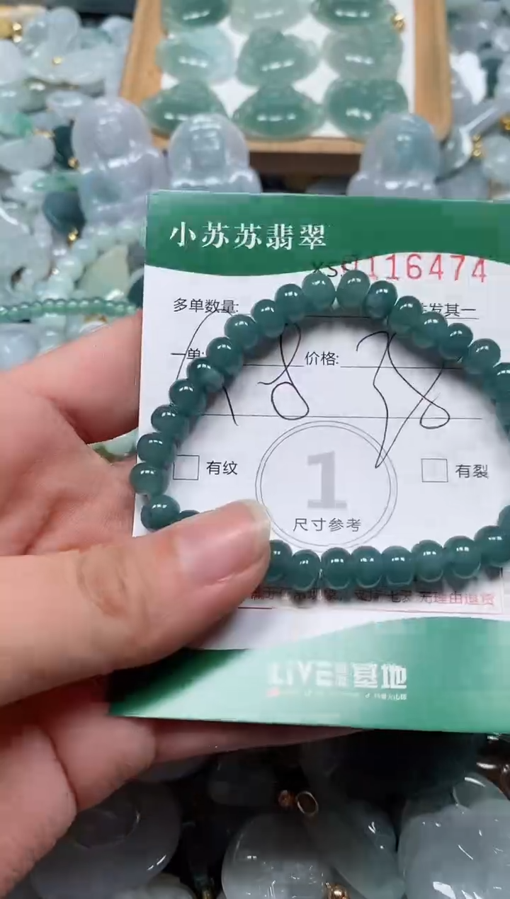 【闪购商品】翡翠颈饰未镶嵌闪购商品0116474