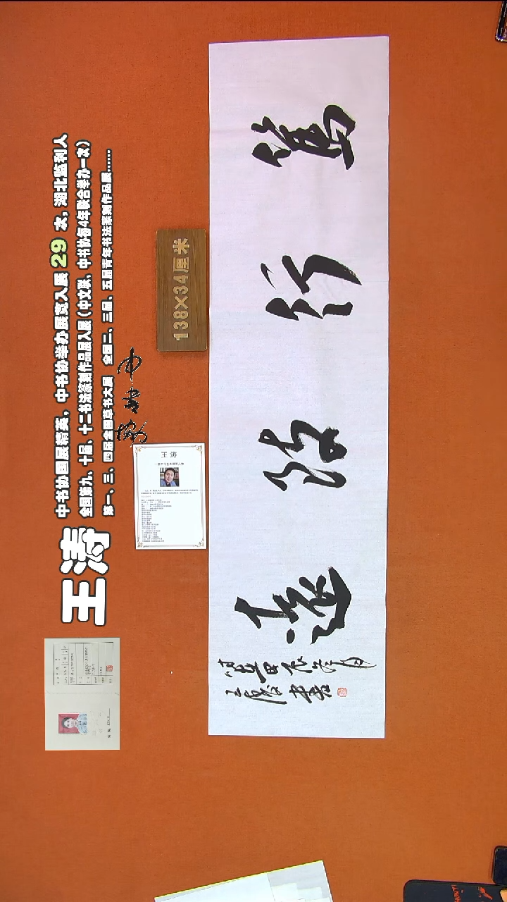 【闪购商品】书法340王涛书法作品