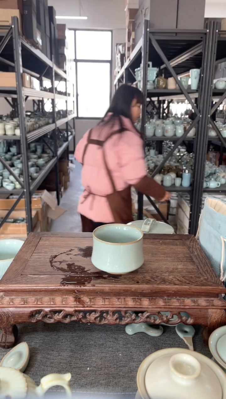 【闪购商品】其他天青马蹄杯。。