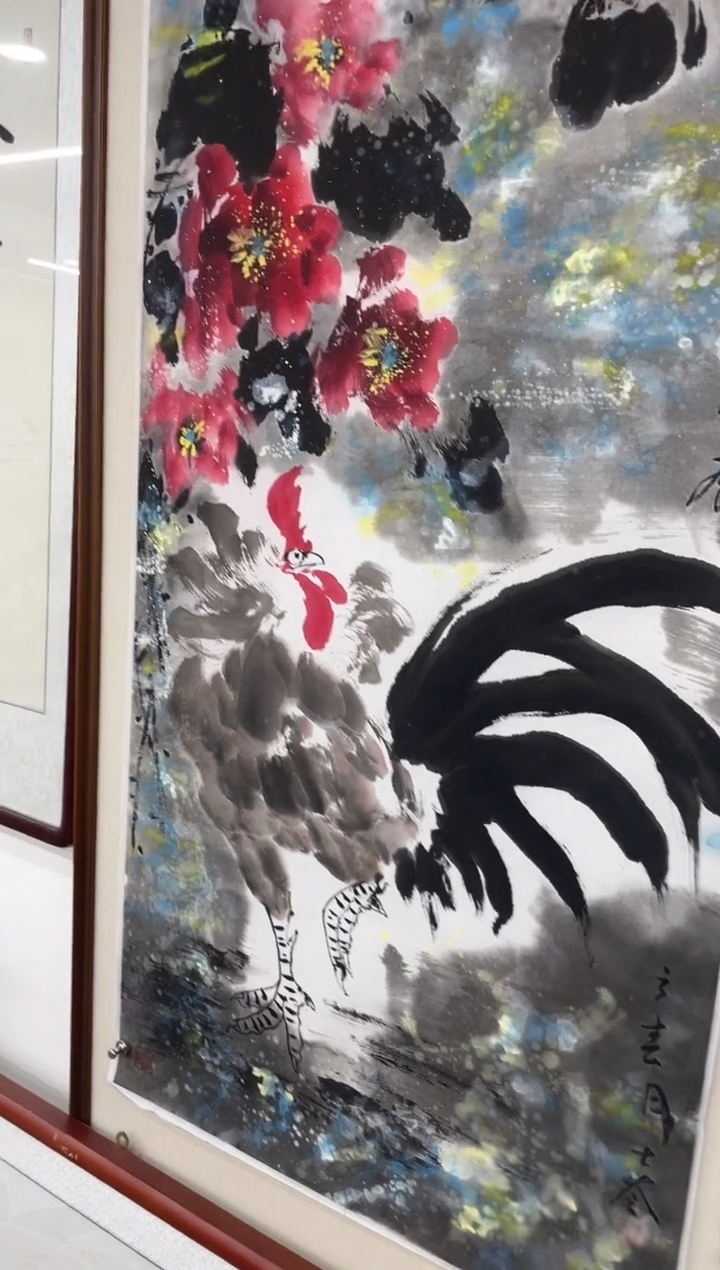 【闪购商品】国画刘士苓8平尺画作积色5