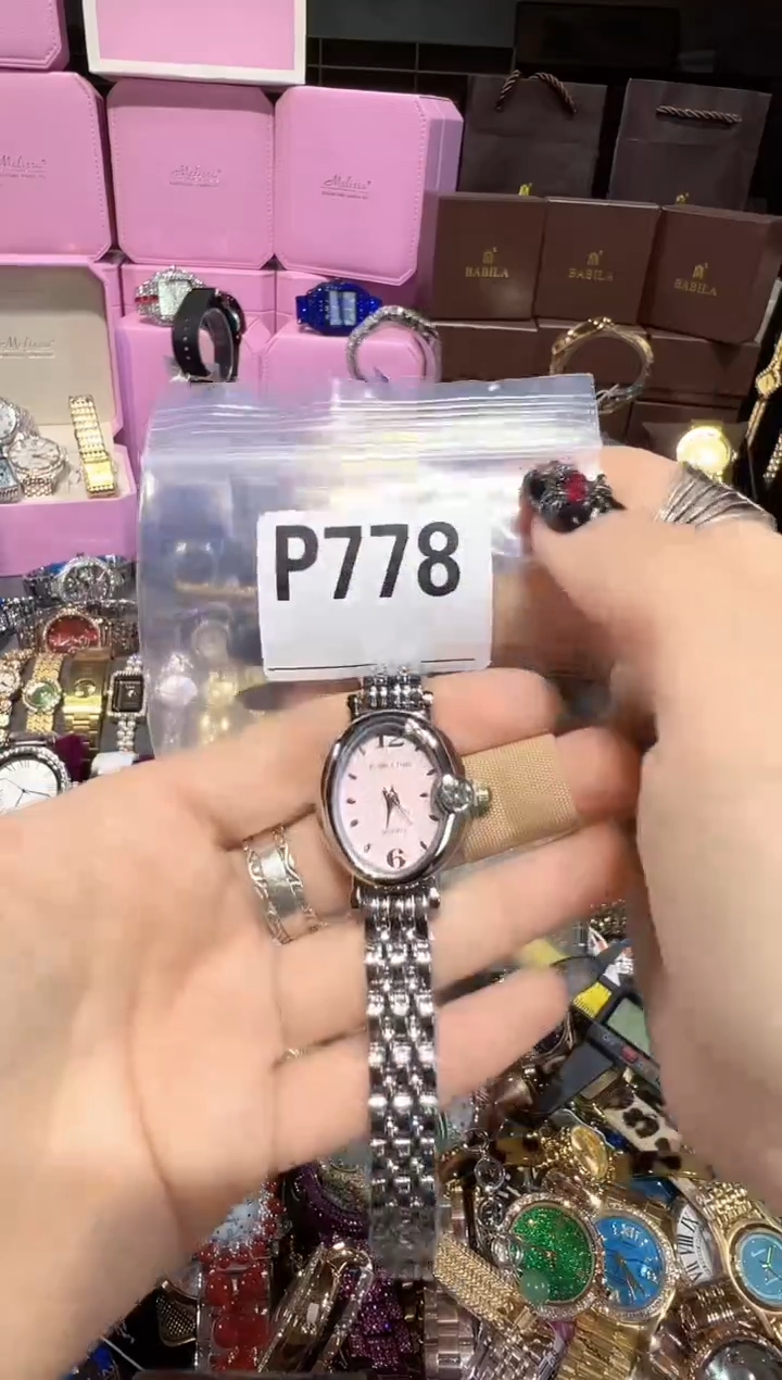 石英机芯不锈钢不锈钢直播定闪专用