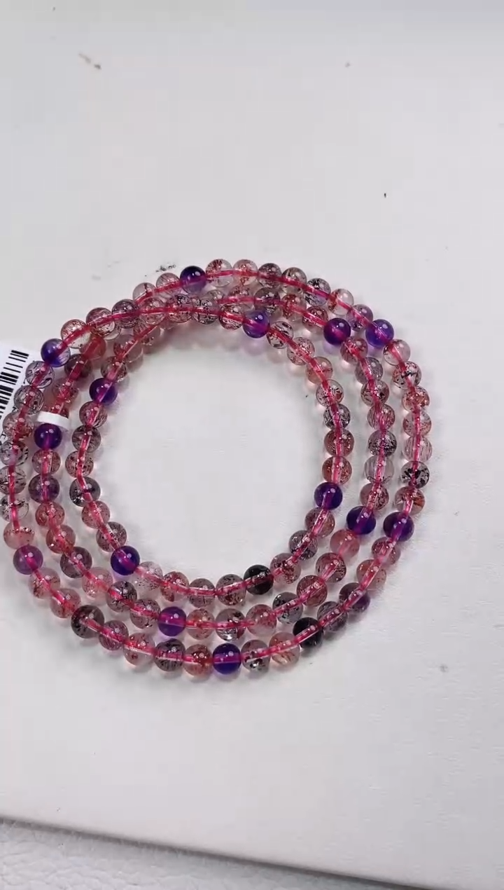 【闪购商品】水晶手链未镶嵌5mm多人多样性发其一