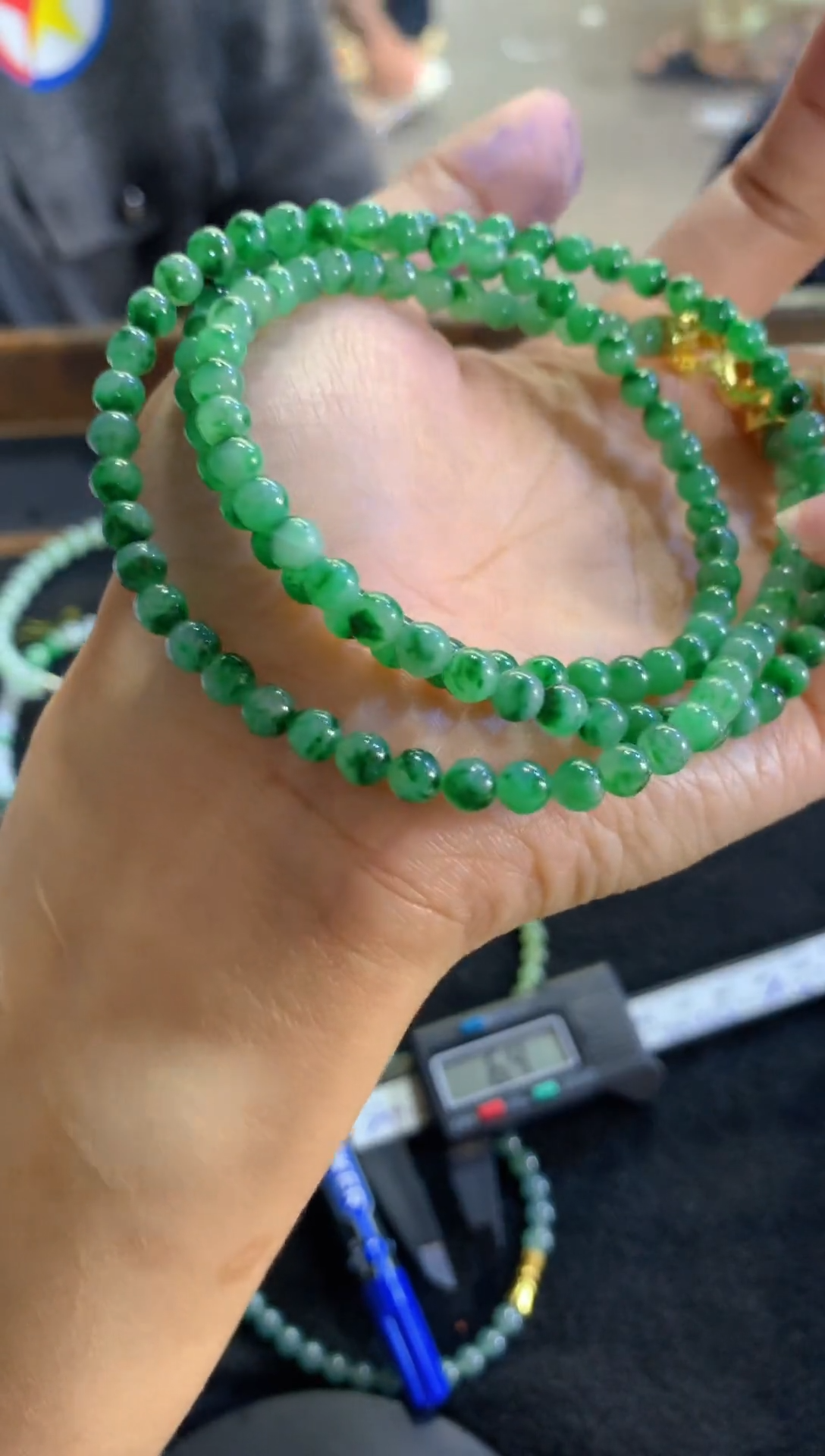 未镶嵌珠串定制翡翠天然缅甸翡翠