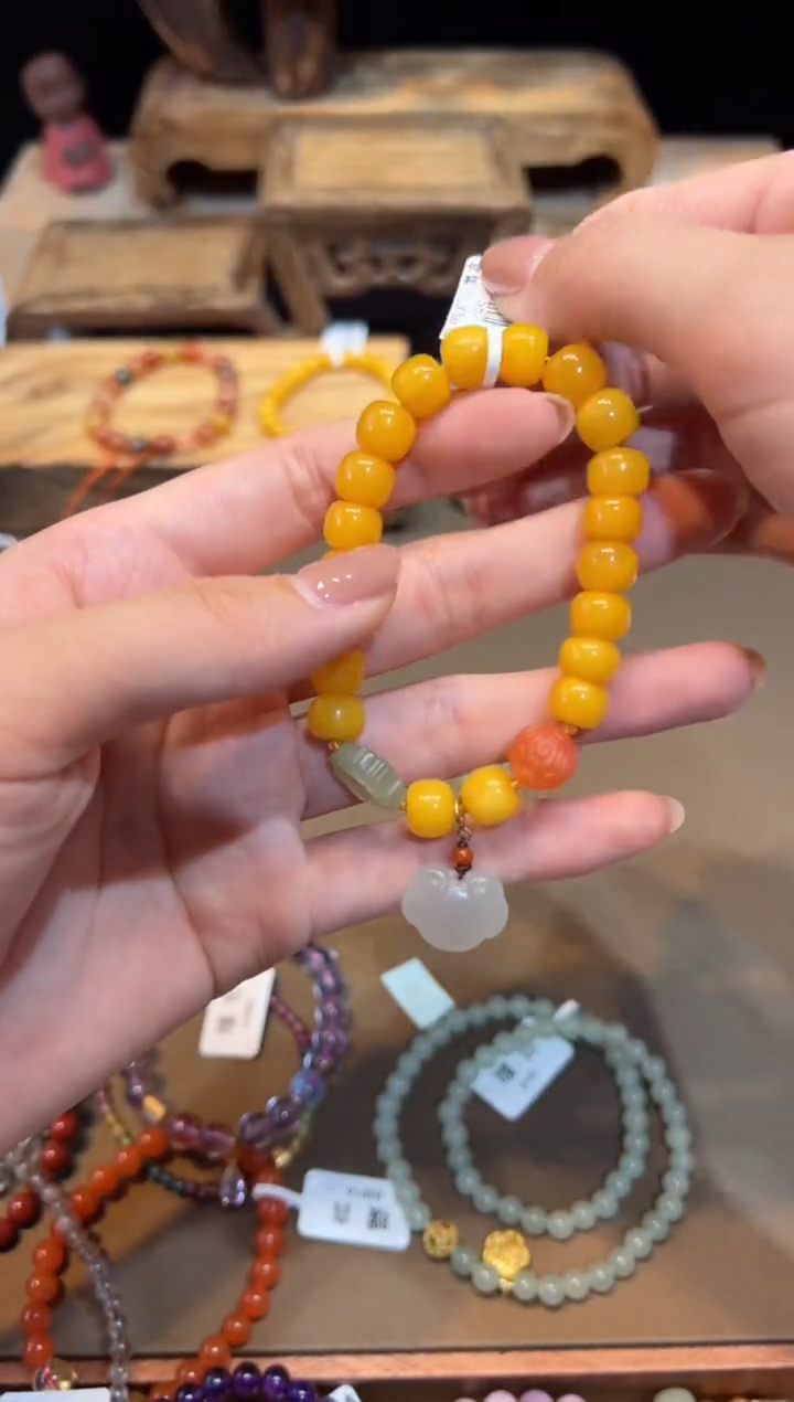 手饰琥珀未镶嵌手饰@@S82