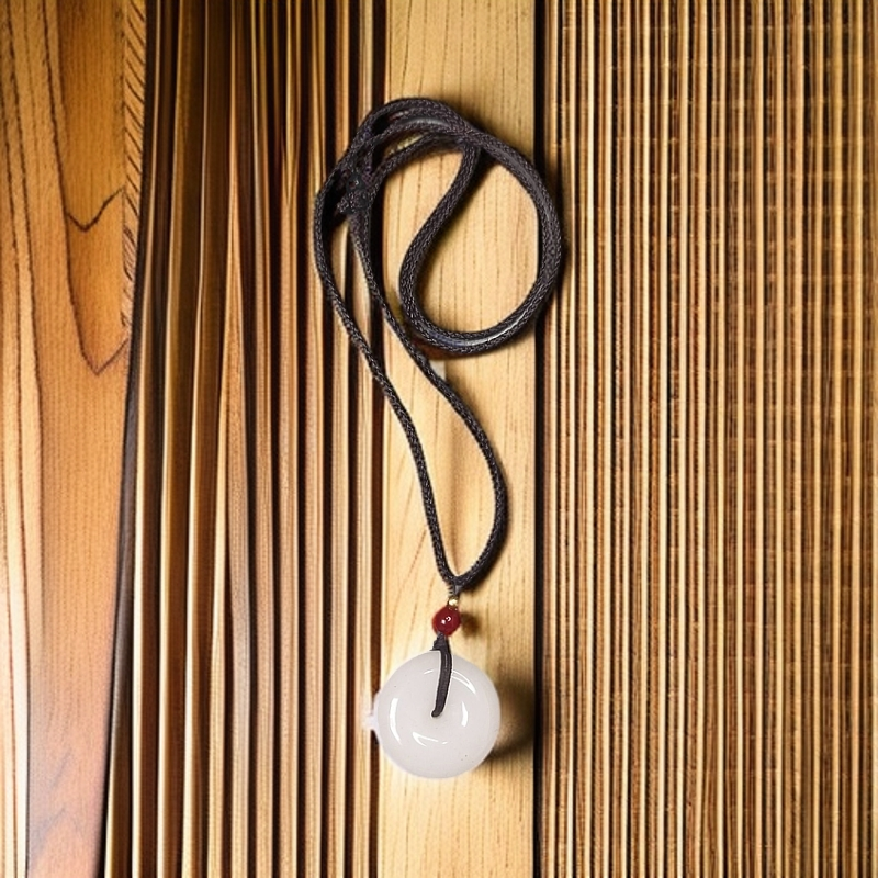 白玉小小平安扣直播甄选