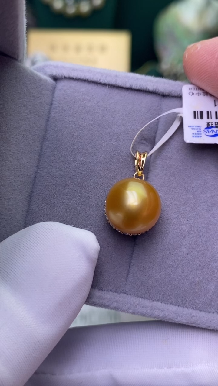 【闪购商品】海水珍珠颈饰银S925镶嵌1