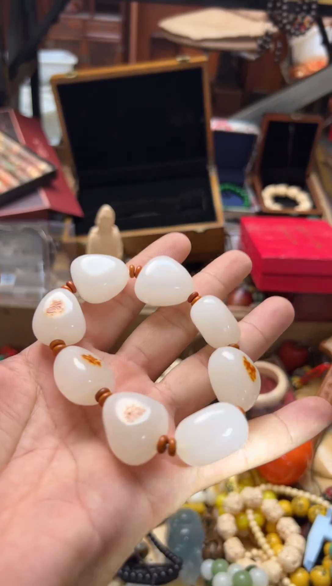 手串未镶嵌和田玉十三斋专属 8888