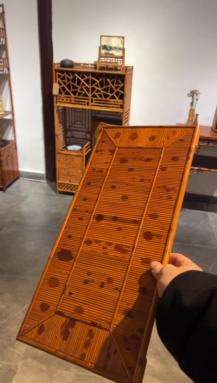 【闪购商品】扇子湘妃竹干泡台福建妃