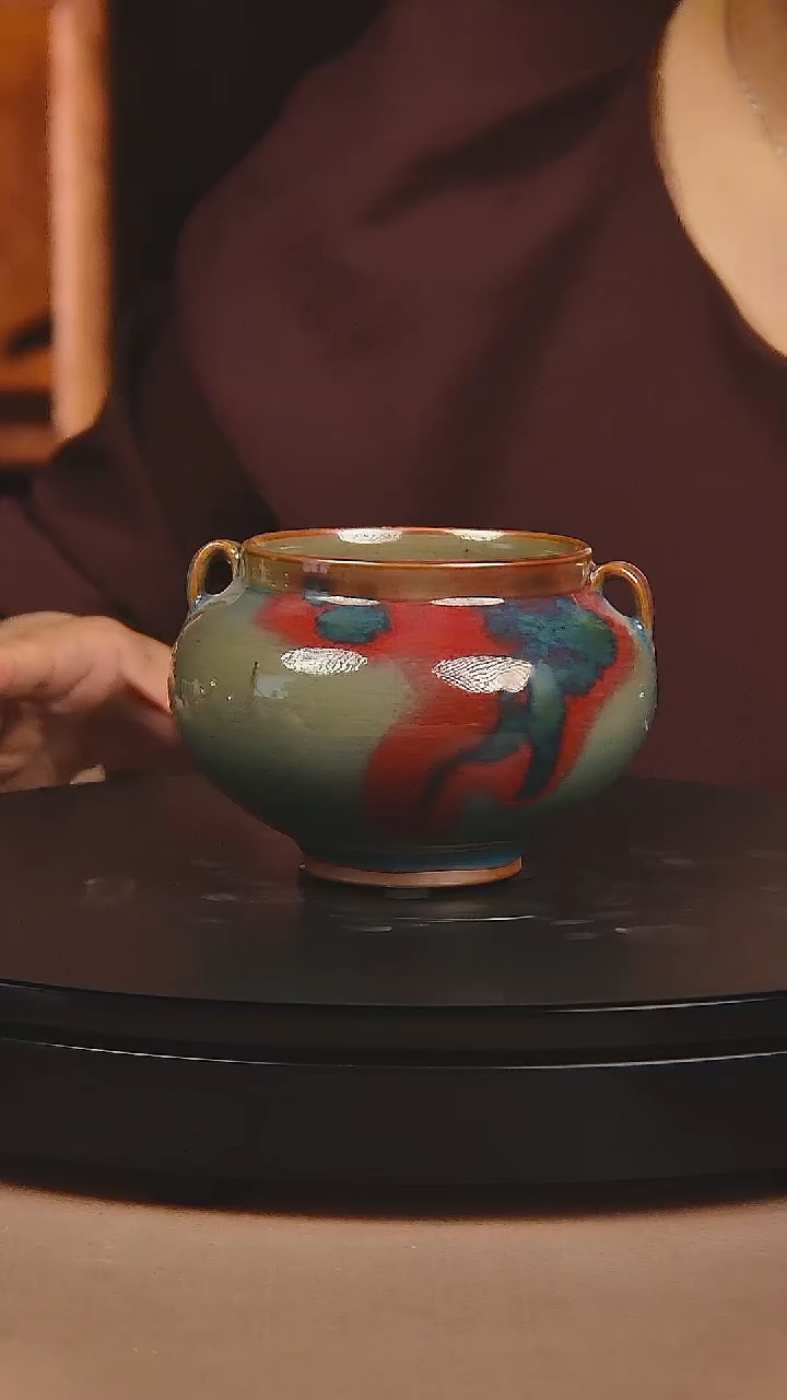 瓷片宋代五大名窑双系罐