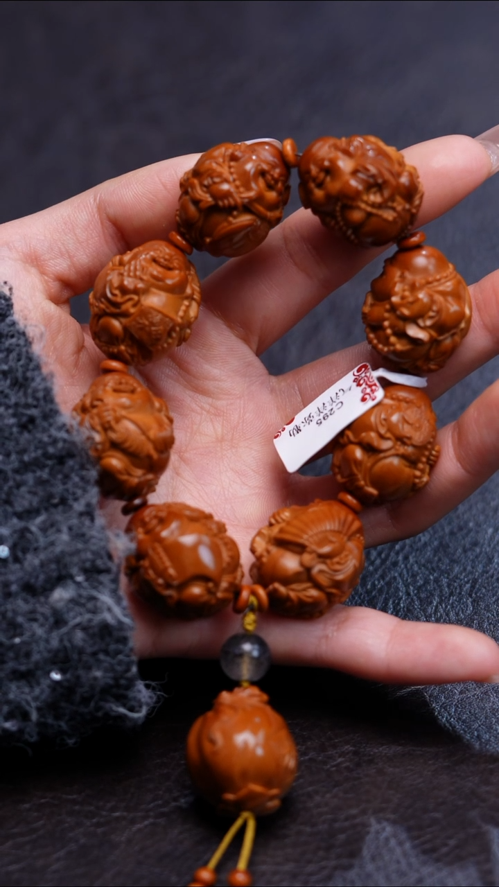 手串/手链橄榄核喜气洋洋弥勒