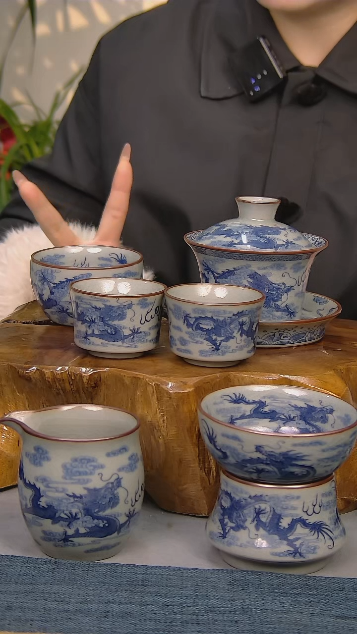 【闪购商品】简装家用款6件套 陶瓷家用茶具系列