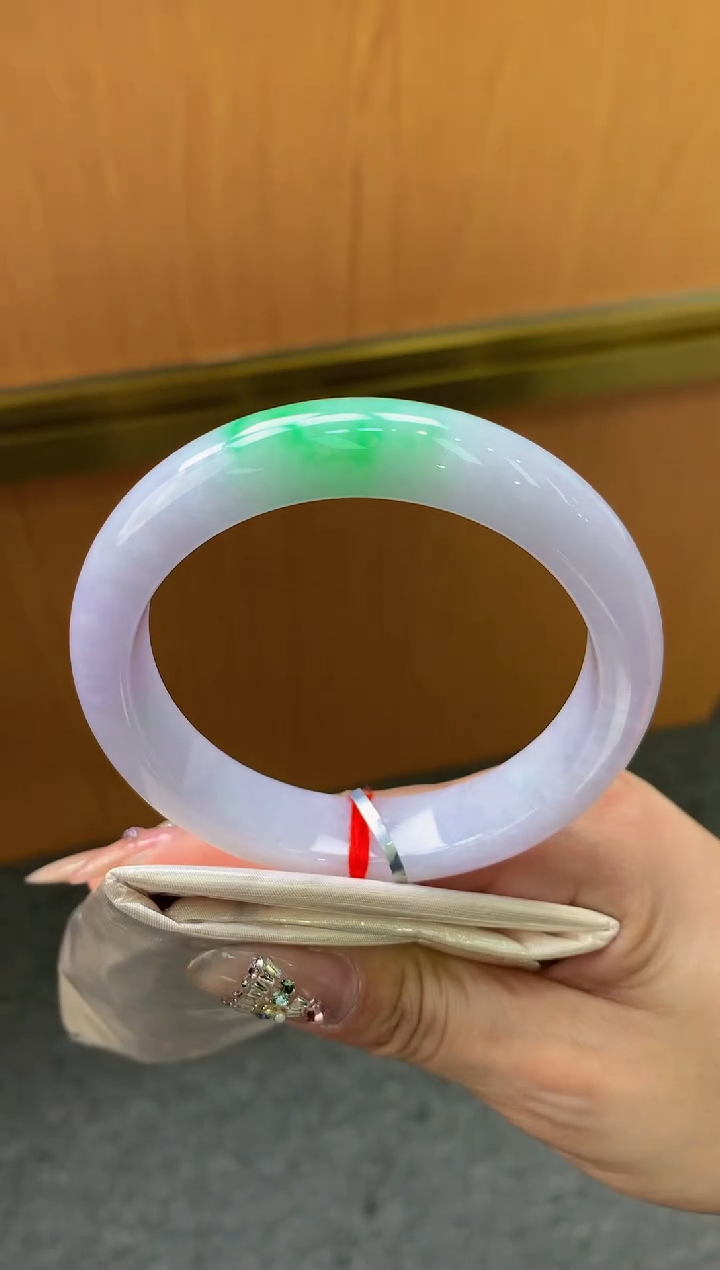 未镶嵌手镯翡翠-F92-正圈60.1