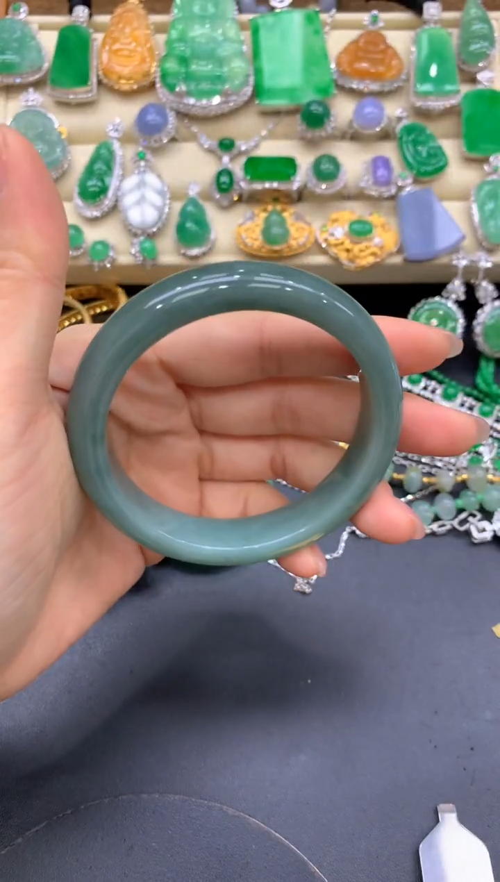 【闪购商品】翡翠手镯未镶嵌110-中国好珍宝