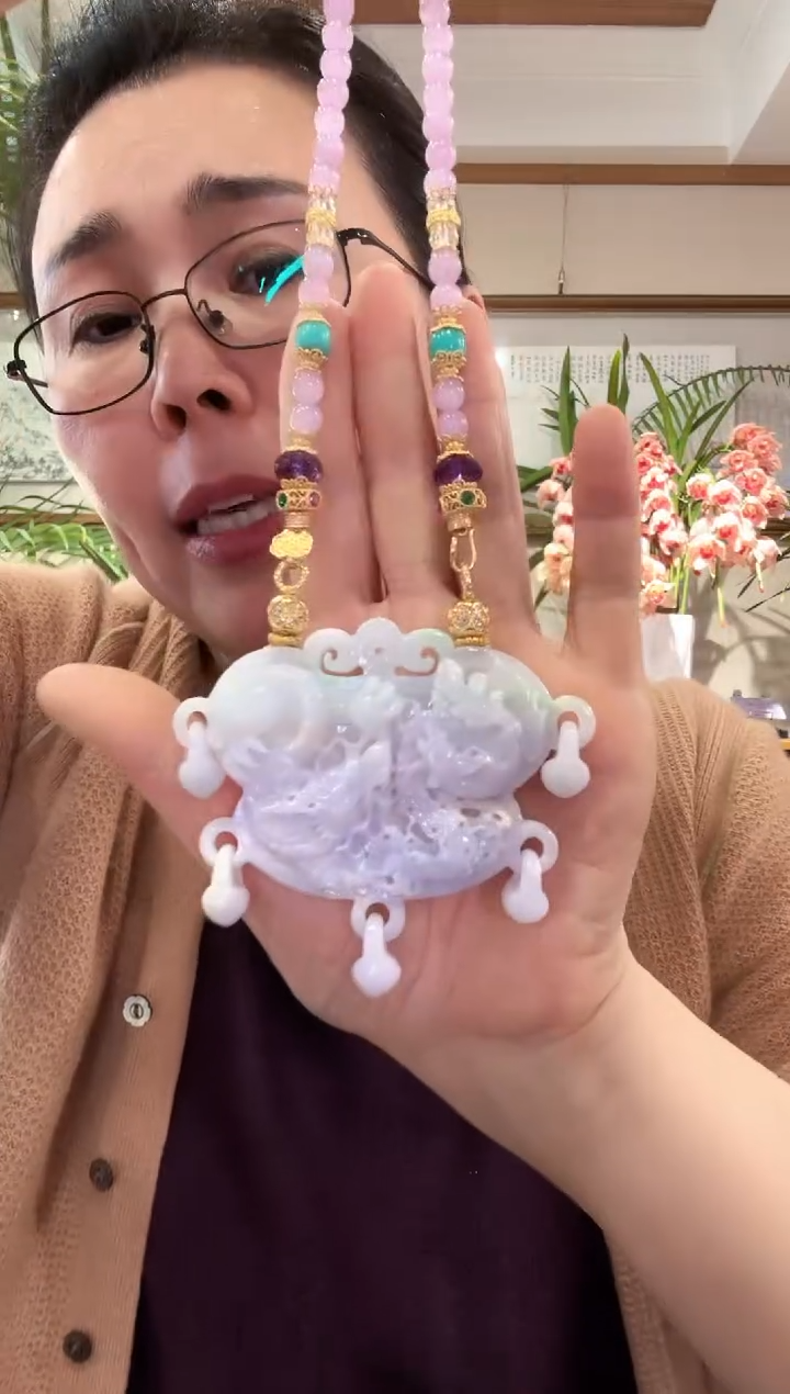 【闪购商品】翡翠颈饰未镶嵌国风